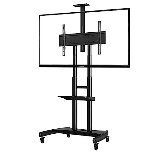 Soporte móvil para TV ajustable para pantallas 50-75" miniatura 1