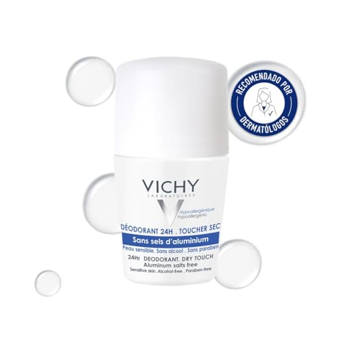 Vichy Desodorante 24 horas, Tacto Seco, Suave, Antitranspirante,...