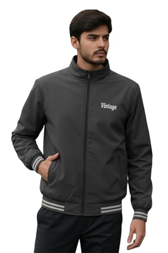 Image of FTX Men Solid Full Sleeve Multicolor Color Regular Fit Windcheater Casual Jacket