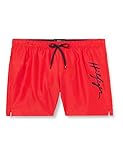  Tommy Hilfiger Medium Drawstring Bañador para Hombre, Primary Red, S