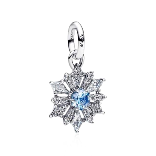 Image of S925 Sterling Silver Romantic Charm Pendant, Gifts for Family Friends Girlfriend, Valentine's Day Birthday Christmas Anniversary, Bracelet Necklace Bead Dangle Charm for Women Jewelry