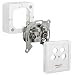 Produktbild PremiumX PX4 Satdose 4-Fach Enddose Twin Antennendose Class A Sat Dose 2X Sat 1x Radio 1xTV | Aufputz + Unterputz