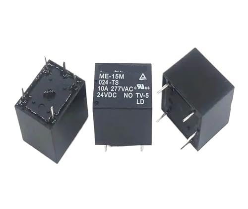 Relais T73-1C-24V-10A de commutation stable à 5 broches pour charge inductive