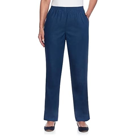 Alfred Dunner Women'S Petite Short Denim Pant, Denim, 14P Cover