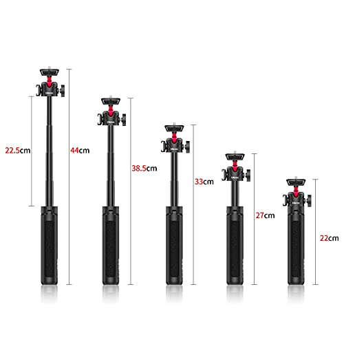 Perche à selfie extensible SCRUBY 44 cm résout vos problèmes de cadrage pour téléphone et micro - 2