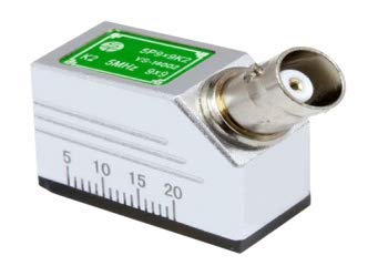 MeterTo Ultrasonic Flaw Detector Probes Transducers, 5P9×9K2.5, Frequency: 5MHz, Element(Crystal) Size: 9×9mm, Near Field Length: 42mm, Refraction Angle: 68.2°(K2.5)