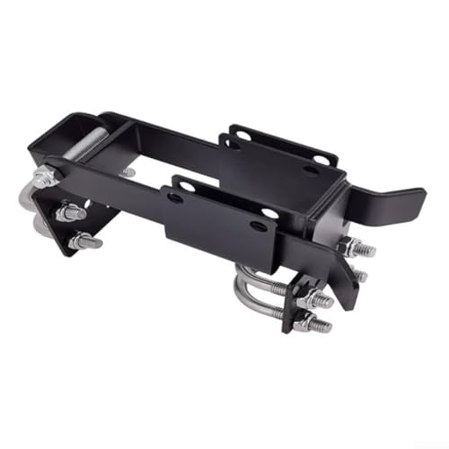 Cerca de eslabones de cadena resistente con agujero de candado integrado, adecuado para marcos de puerta de tubo redondo 1 375, acero resistente a la corrosión para uso industrial