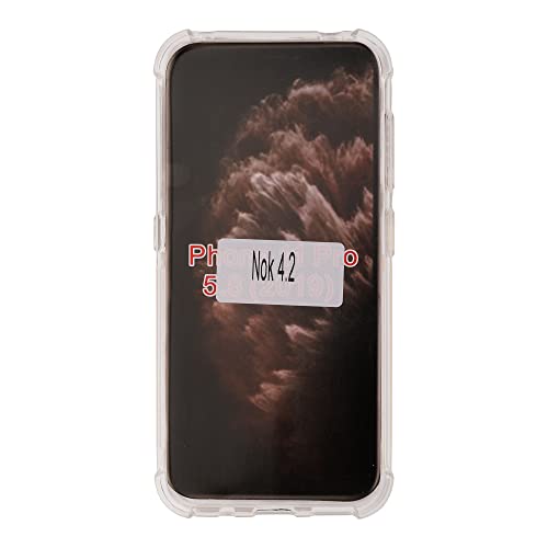 swark Funda compatible con Nokia 4.2 TPU silicona Air Cushion Design Drop Protection Ultra Thin Anti-Shock Anti-Scratch Protective Case
