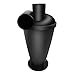 Cyclone Dust Collector Dust Collection Dust Separator Shop Vac Accessories (Black)