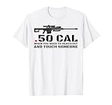 Barrett 50 Cal Gun Love 2nd Amendment Adult Pro Gun Tee T-Shirt
