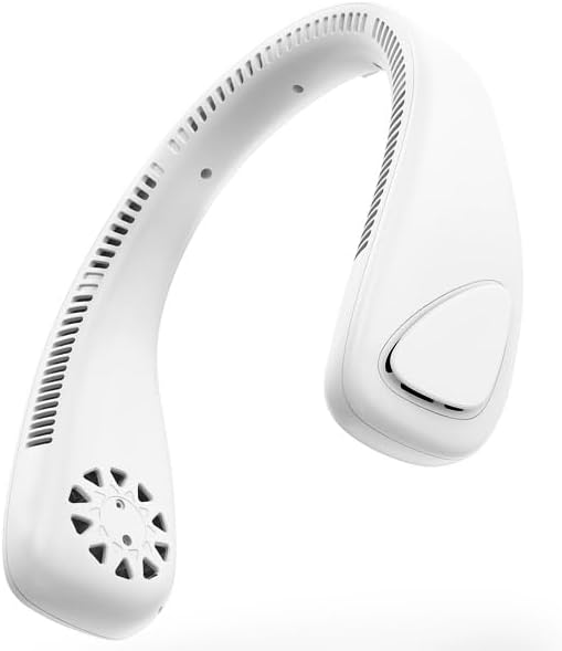 Portable Neck Fan, 8 Inch 3 Speed, 2000mAh Battery, Ideal for Outdoor Use and Outdoor Activities.