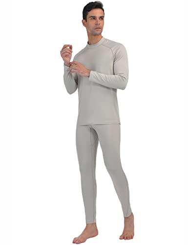 qualidyne Thermal Underwear for Men Long Johns Fleece Lined Winter Warm Base Layer Set Bottom Top for Cold Weather3