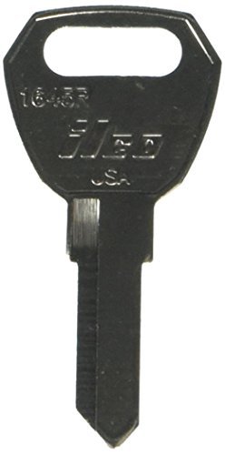 Outdoor Kaba Ilco 1645R Fulton Hitch Key Blank, 114810 (Pack of 10), Model: 1645R, Garden Store, Repair & Hardware