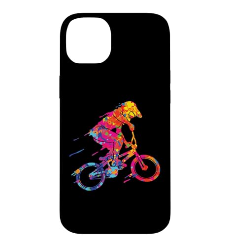 BMX �J���t�� ���ۓI �N�[�� �o�C�N ���C�_�[ ���]�� �X�}�z�P�[�X iPhone 14 Plus �p