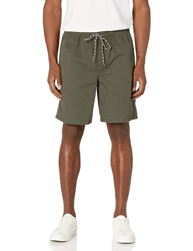 Image of Amazon Essentials Men's 8 inch Inseam Relaxed-Fit Drawstring Walk Shorts with Elastic Waist