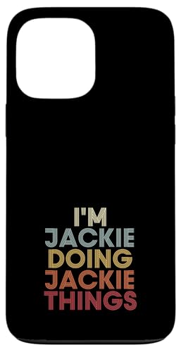 Jackie Name Jackie Personalized Name First Given �X�}�z�P�[�X iPhone 13 Pro Max �p