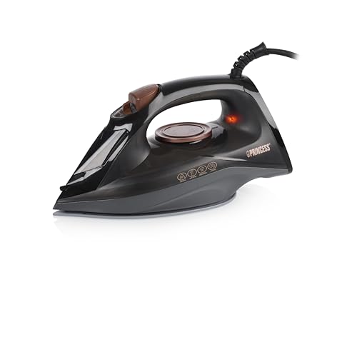 Princess Centro de Planchado, 3000 W, Hasta 7,5 bar, Depósito 1,5 l, Suela Cerámica, 70 g/min Vapor, 250 g/min Golpe, Antical, Apagado Automático, 323091