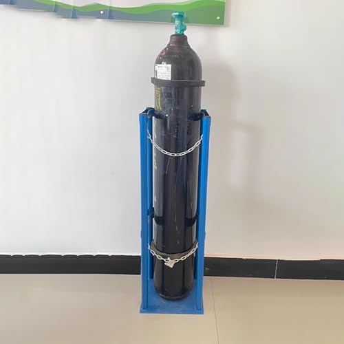 Support de sol pour bouteilles d'oxygène et chariot propane de 30cm - 2