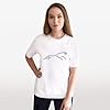 Azeeda 'Uffington White Horse' Unisex T-Shirt - 100% Cotton, White, XL (TA00023116) #1