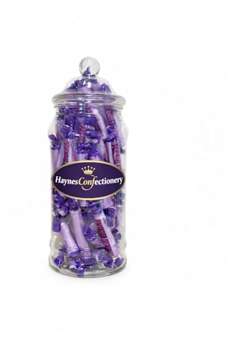Original Parma Violets 405g Retro Sweets Gift Jar 23cm Sweet Shop Tub.