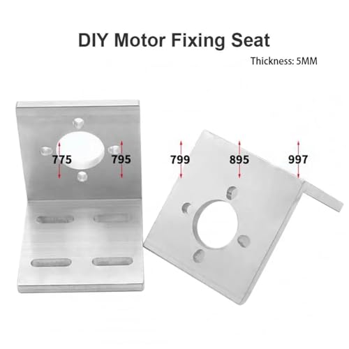 Support de montage de moteur à courant continu 775 895 997 universel - 5