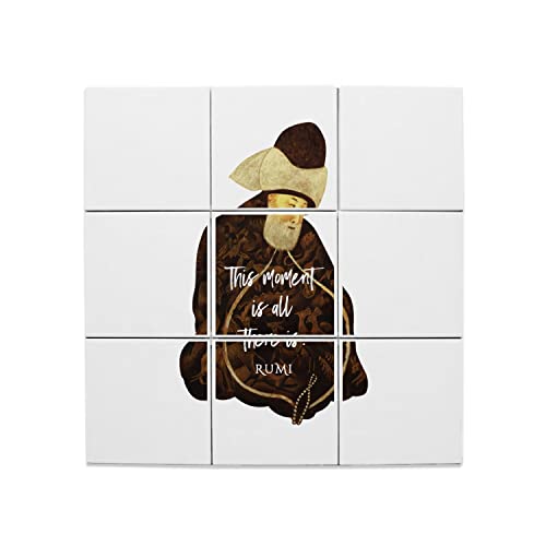 Carreaux Céramique Décoratif pour Coin Méditation et Yoga à la Maison