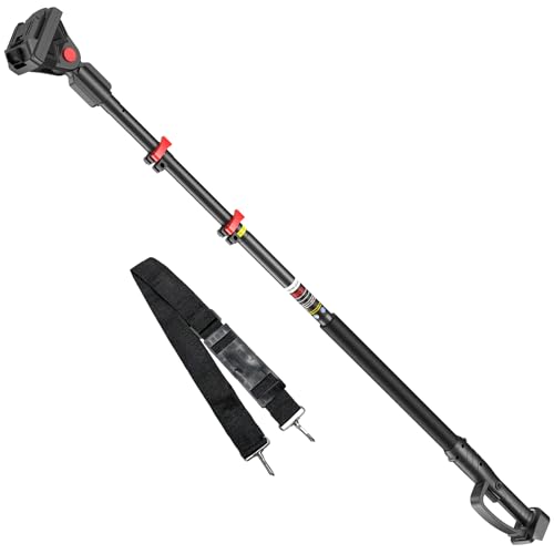 Perche Télescopique pour Sécateur électrique, 2.2 M Telescopic Extension Pole pour Mini tronçonneuse, convient aux batteries avec interface Makita,...