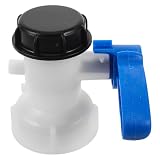 Cabilock Ibc Tank Adapterventil und Einfacher Wartung Dn50 aus Kunststoff mit Universeller Kompatibilität für Chemische Verarbeitung an Containern und Ibc Totes