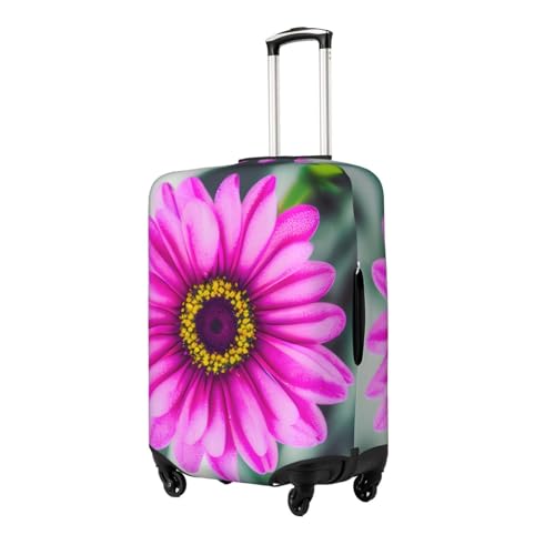 Pink Flower Luggage Covers For Suitcase Approved,Suitcase Cover Protector Fit 18-32 InchLuggage2