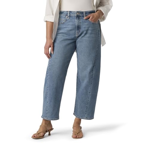 Levi Strauss Signature Gold Women's Heritage Barrel Jeans (Available in Plus), (New) Verona Vintage, 26 Plus - image 1