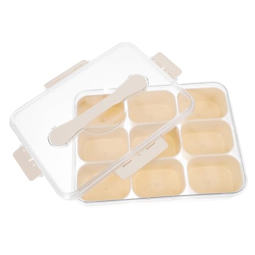Ciieeo Organizador de Frigorífico de Compartimentos de Almacenaje Verduras y Ensaladas Caja de Cocina y Congelador