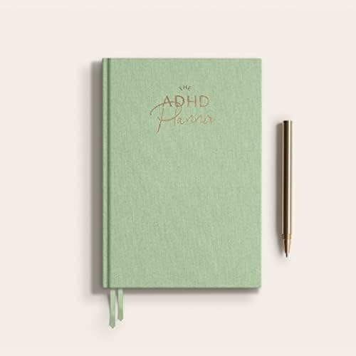 The ADHD Planner by epic self (Green) - Undated Daily Weekly Schedule Organizer Journal for Disorganized People - Habit Tracker Record Emotions & Mood - Academic Goals - Structure & Focus for Adults Brains thumbnail