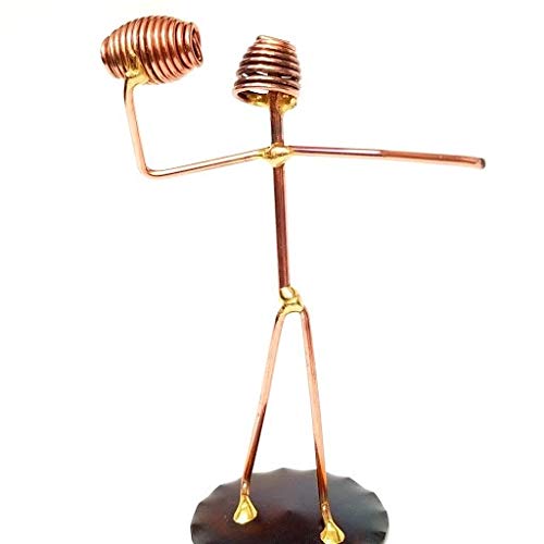 Football Collectible Handmade Metal Art Figurine, Desk Accessories, Trophy, Boss Gift, Office Décor, Business Professional, Sports #TOP16