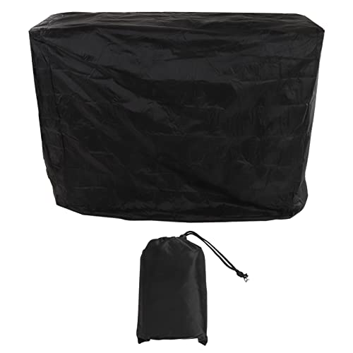 LOCADENCE Ping Pong Table Cover, Drawstring Heavy Duty Waterproof Weather Resistant Folding Table Tennis Cover, Portable Ping Pong Accessories for Indoor Outdoor, Long Terrace Table (155*75*144cm)