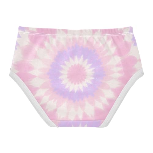 GuoChe Cotton Panties Elastic Waistband Panties Breathable Underwear for Girls in Sizes 2T,3T, 4T, 5T, 6Y and 8Y2