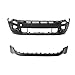 Renegade Bumper Cover Set Fascia Compatible With 2015 2016 2017 2018 J-eep Renegade，Front Upper and Lower Bumper Cover Replacement For 5XB40LXHAA, 5UX70TZZAA