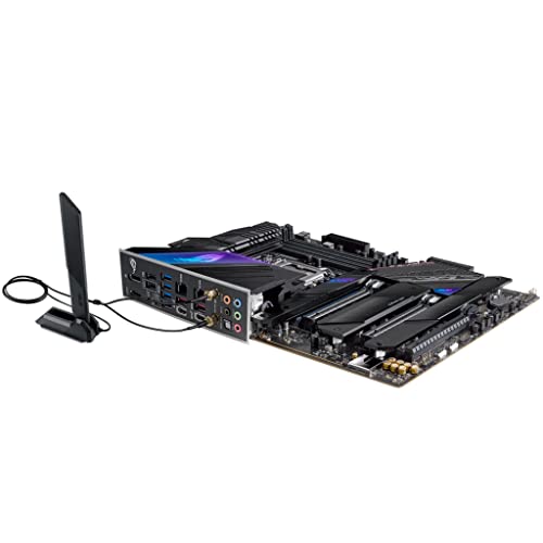 Rog Strix Z590-E Gaming Wifi 6E Lga 1200(Intel® 11Th/10Th Gen) Atx Gaming Motherboard (Pcie 4.0, 14+2 Power Stages, Ddr4 5333+, Dual Intel® 2.5 Gb Lan,Thunderbolt 4, 4Xm.2/Nvme Ssd And Aura Rgb) #TOP5