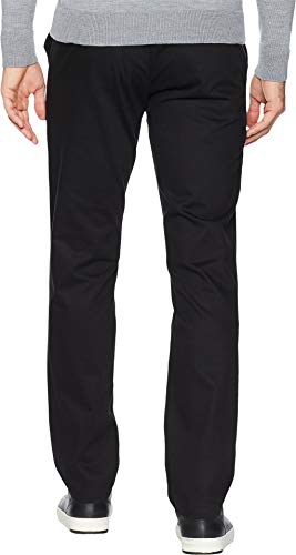 DOCKERS® Men's Slim Fit Signature Khaki Lux Cotton Stretch Pants, Black, 28W x 30L - image 3