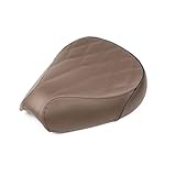 Entrotech カスタムシート ローダウンシート2.5cm ソロシート バイクシート ハンターカブCT125(JA55 JA65) 交換用シート サドルシート シングルシート シート本体 クッション シート下げ カブシート シート交換 ホンダ (ブラウン)