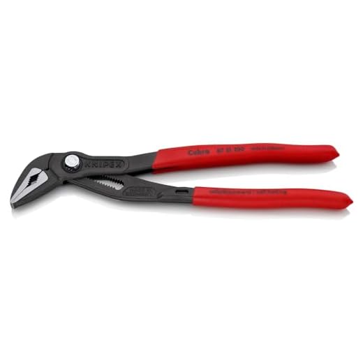 KNIPEX - 87 51 250 Tools - Cobra ES Extra-Slim Pump Pliers (8751250) 10 inches