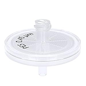 Spuit Filter, ABLUO, 33mm, PES Membraan, 0.45µm, PP Behuizing, 10/pk