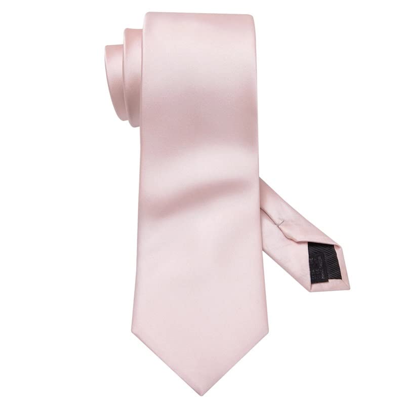 Corbata de seda roja con diseño floral y rayas miniatura 3