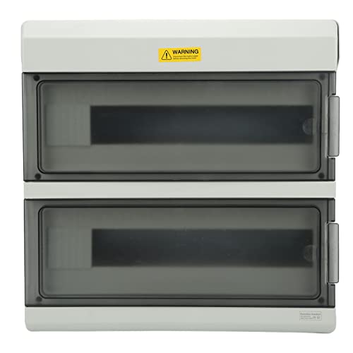 Boîte de jonction électrique extérieure étanche 36 voies avec disjoncteur