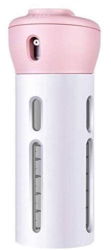 Peyx 4 In 1 Lotion Shampoo Gel Travel Dispenser Shower Bottles, Includes Four 40 Ml Cosmetic Toiletries Muti Pump Bottles For Shampoo, Lotions, (Multi Color) (Pack Of 1) - Image 5 thumbnail