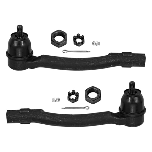 Image of Detroit Axle - 12pc Front Loaded Knuckles Kit for 2014-2017 Hyundai Accent, 2 Steering Knuckles 2 Wheel Hubs 2 Wheel Bearings 2 Sway Bars 2 Lower Ball Joints 2 Outer Tie Rods 2015 2016 Replacement