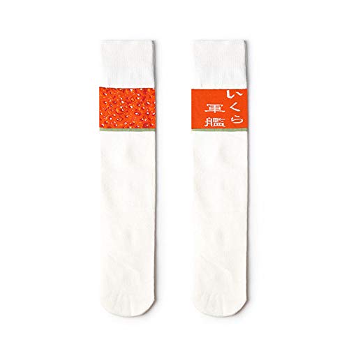 Sushi calf socks female socks creative female socks stockings skateboarding college socks2