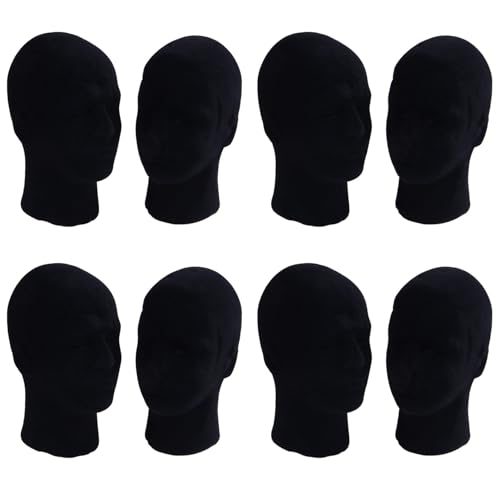 Mannequin stand affichage chapeau noir pour dressing et étagère de chambre