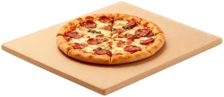 Piedra Pizza para Horno de Cordierita, Piedra para Hornear Rectan...