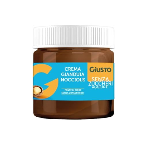 Giusto Senza Zucchero - Crema Gianduia e Nocciole, 200g