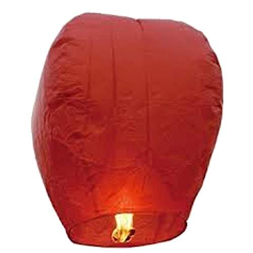 Life's Better Wish Candle Sky Lantern {(Red) Pack of 5} Amazon.in